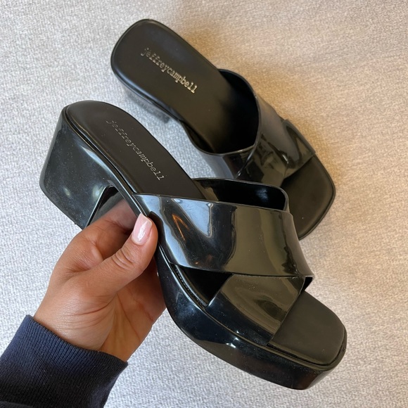 Jeffrey Campbell Shoes - Jeffrey Campbell Bubblegum Platform Sandal